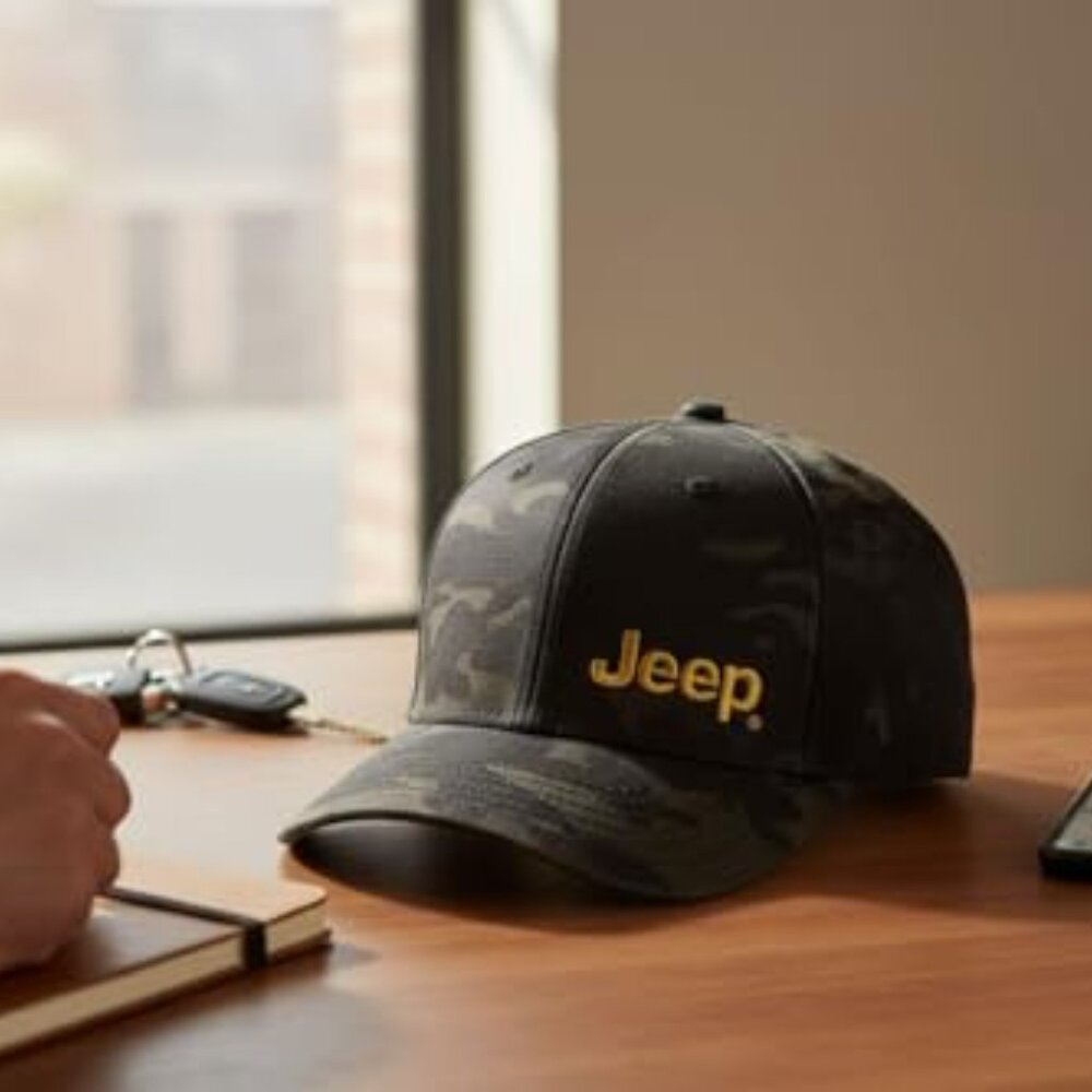 Structured Snapback Cap Ripstop Fabric Adjustable… - image 5